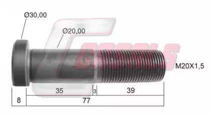 Болт CASALS 21246