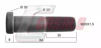 Болт CASALS 21247