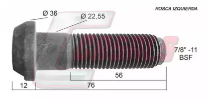 Болт CASALS 21296