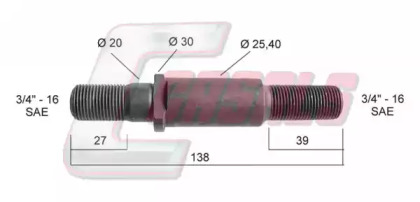 Болт CASALS 21314