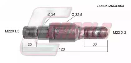 Болт CASALS 21333