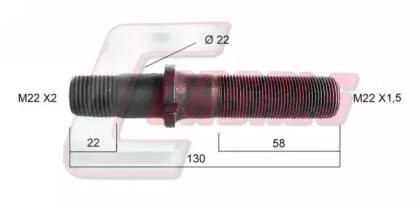 Болт CASALS 21386