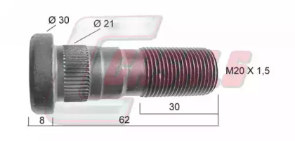 Болт CASALS 21393