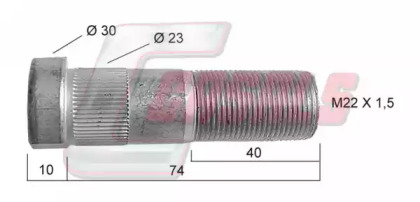 Болт CASALS 21404