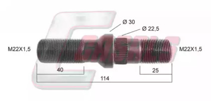 Болт CASALS 21414