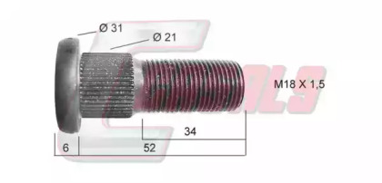 Болт CASALS 21433