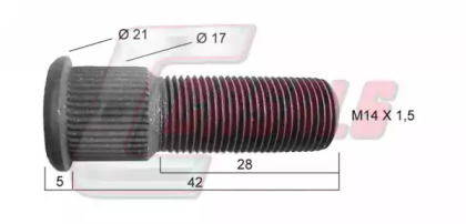 Болт CASALS 21453