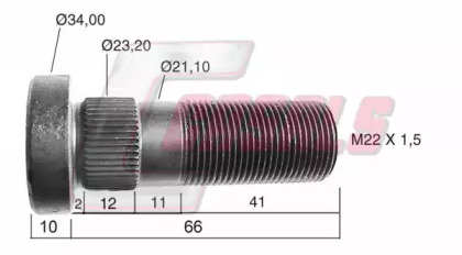Болт CASALS 21469