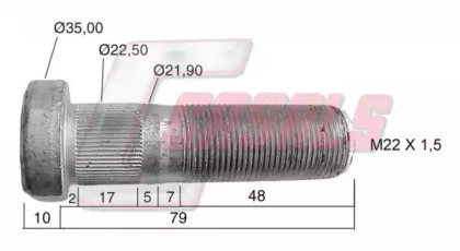 Болт CASALS 21474