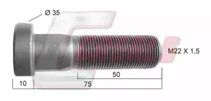 Болт CASALS 21499