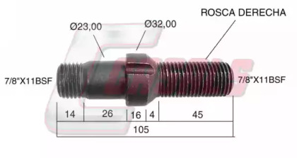 Болт CASALS 21511