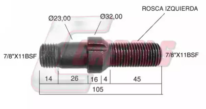 Болт CASALS 21512