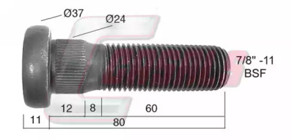 Болт CASALS 21518