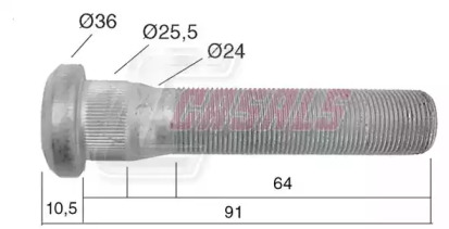 Болт CASALS 21535