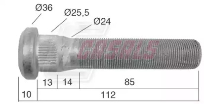 Болт CASALS 21538