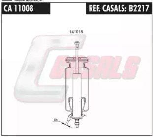 Баллон пневматической рессоры CASALS B2217