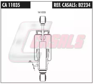 Амортизатор CASALS B2234