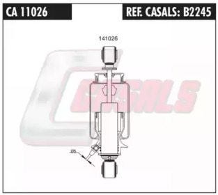 Амортизатор CASALS B2245