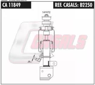 Гаситель, крепление кабины CASALS B2250