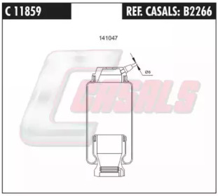 Амортизатор CASALS B2266