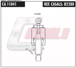 Гаситель, крепление кабины CASALS B2280