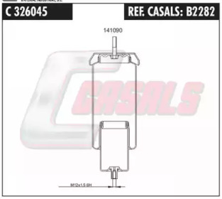 Амортизатор CASALS B2282