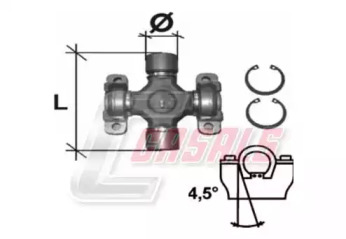 Шарнир CASALS CR18