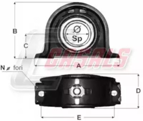 Подвеска CASALS ST25