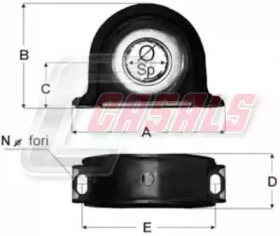 Подвеска CASALS ST27