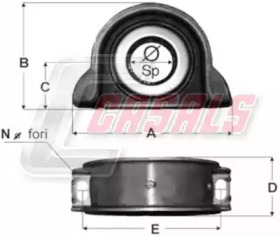 Подвеска CASALS ST52