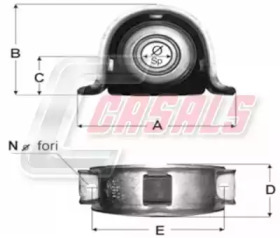 Подвеска CASALS ST64