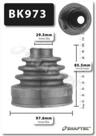 Комплект пыльника SHAFTEC BK973