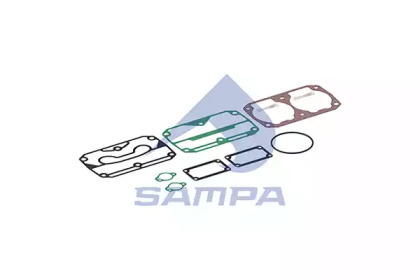 Комплект прокладок, вентиль ламелей SAMPA 096.873