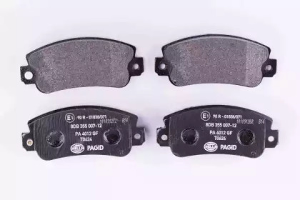 Комплект тормозных колодок HELLA PAGID 8DB 355 007-121