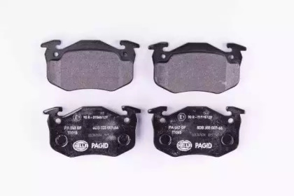 Комплект тормозных колодок HELLA PAGID 8DB 355 007-661