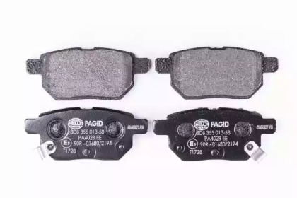 Комплект тормозных колодок HELLA PAGID 8DB 355 013-581