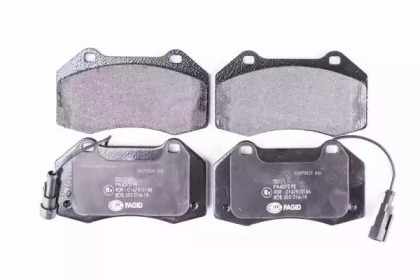 Комплект тормозных колодок HELLA PAGID 8DB 355 016-141