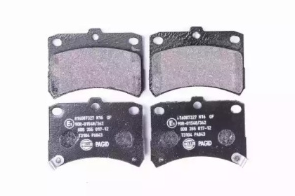 Комплект тормозных колодок HELLA PAGID 8DB 355 017-121