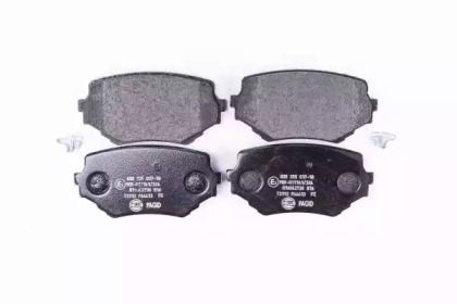 Комплект тормозных колодок HELLA PAGID 8DB 355 017-181