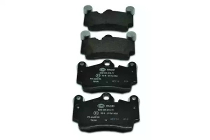 Комплект тормозных колодок HELLA PAGID 8DB 355 018-711