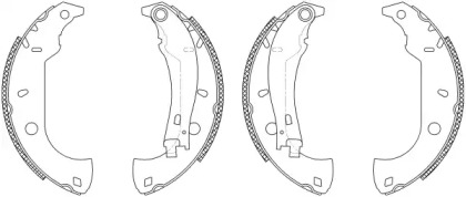 Комлект тормозных накладок HELLA PAGID 8DB 355 003-361