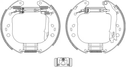 Комлект тормозных накладок HELLA PAGID 8DB 355 004-851