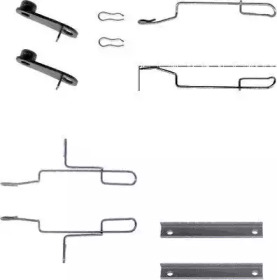 Комплектующие, колодки дискового тормоза HELLA PAGID 8DZ 355 202-531