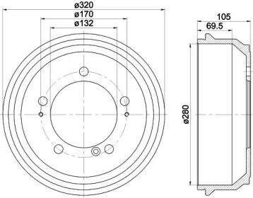  HELLA PAGID 8DT 355 300-631