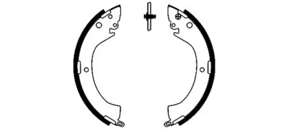 Комлект тормозных накладок HELLA PAGID 8DB 355 002-141