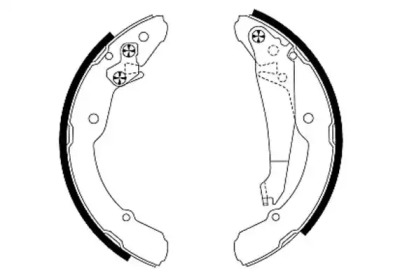 Комлект тормозных накладок HELLA PAGID 8DB 355 001-691