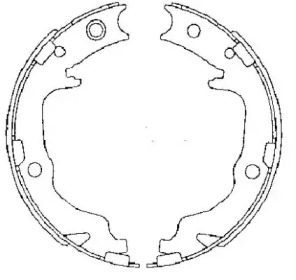 Комлект тормозных накладок HELLA PAGID 8DA 355 050-871