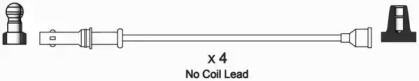 Комплект проводов зажигания WAI ISL494