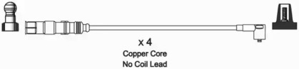 Комплект проводов зажигания WAI ISL658