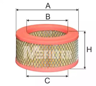 Фильтр MFILTER A 1018